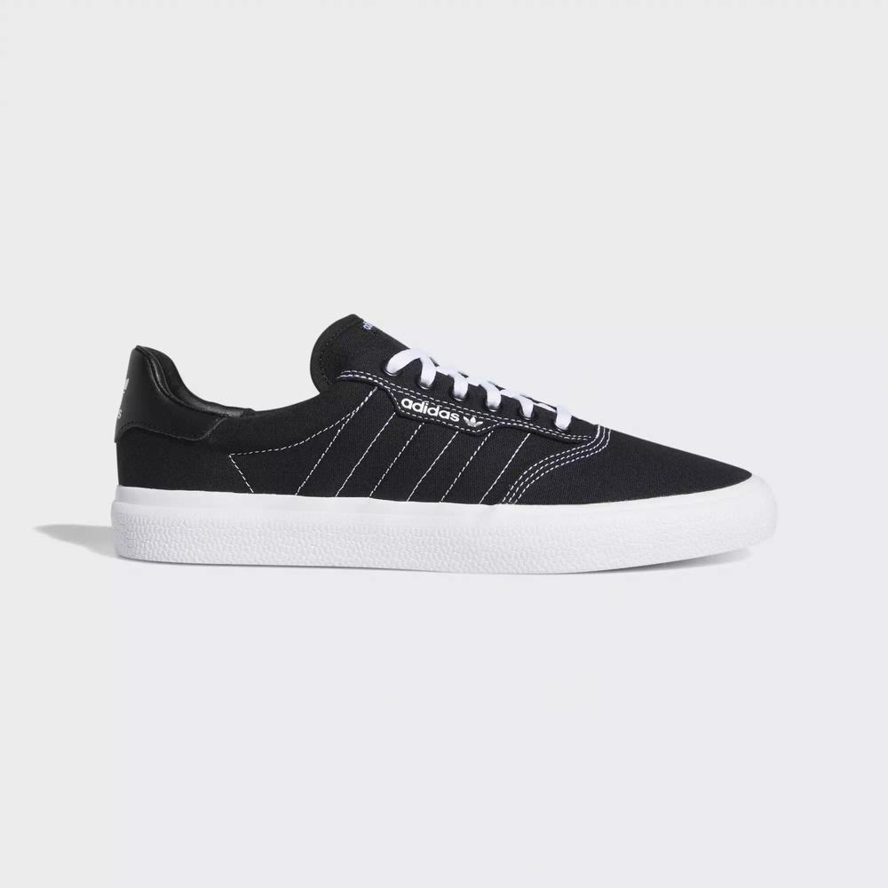 Adidas 3MC Vulc Tenis Negros Para Mujer (MX-12176)